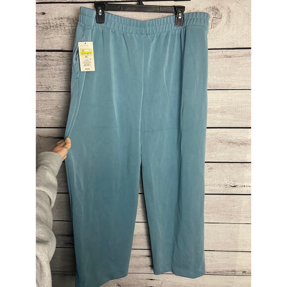 NWT -A New Day Ladies High-Rise Softstream Straight Leg Pull-On Pants - XXL - Picture 2 of 4
